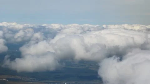 Flying through the clouds Stock Footage 22260210