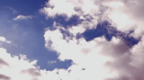 Flying through the clouds Stock Footage 22607821