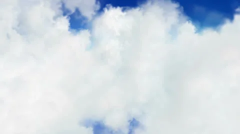 Flying through the clouds Video stock 26707867