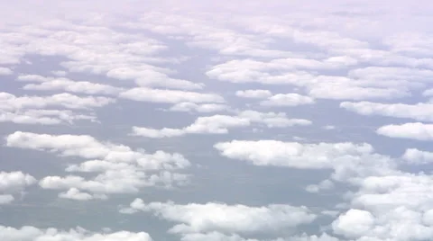 Flying through the clouds Stock Footage 39739342