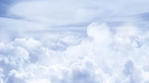 Flying through the clouds Vidéo 45842898