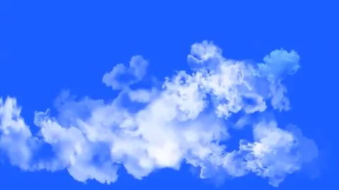 Flying through the clouds Stock-Footage 98247223