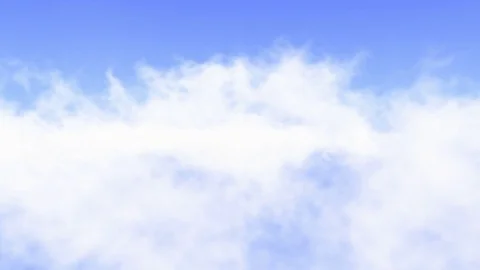 Flying through clouds Stock Footage 100306575