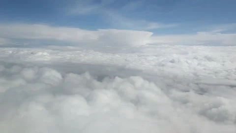 Flying through clouds Stock Footage 132066979