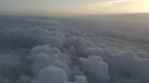 Flying through clouds Stock Footage 132133181
