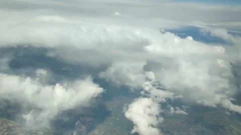 Flying through clouds Stock Footage 132560777