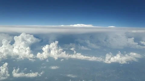 Flying through clouds Stock Footage 132566022