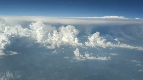 Flying through clouds Stock Footage 132566215