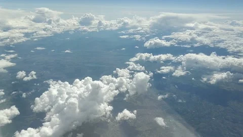 Flying through clouds Stock Footage 132566953