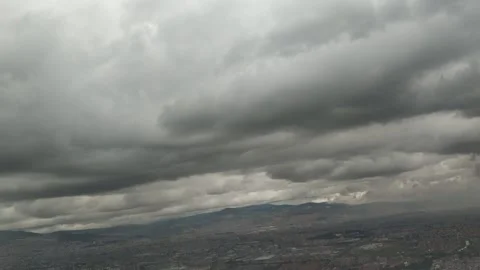 Flying through clouds Stock Footage 133138726