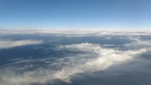 Flying through clouds Stock Footage 134495502