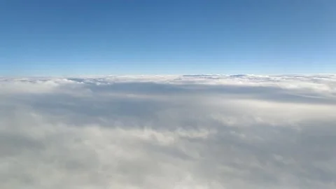 Flying through clouds Stock Footage 134495644