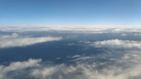 Flying through clouds Stock Footage 134495686