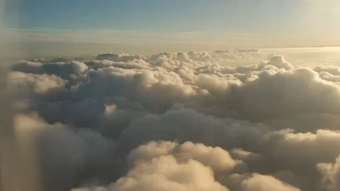 Flying through clouds Stock Footage 136251800