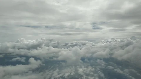 Flying through clouds Stock Footage 136253372