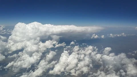 Flying through clouds Stock Footage 136255507