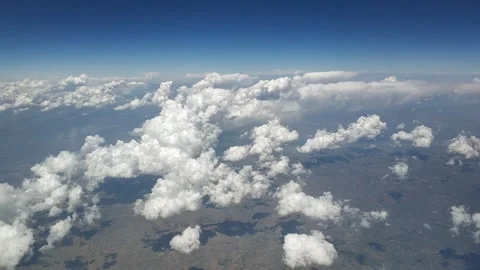 Flying through clouds Stock Footage 136255630