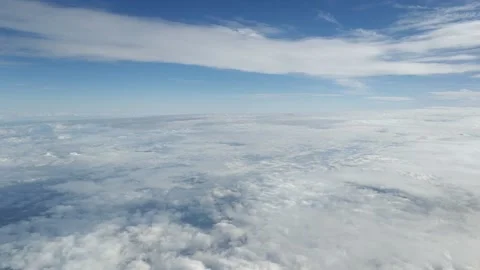 Flying through clouds Stock Footage 136256271