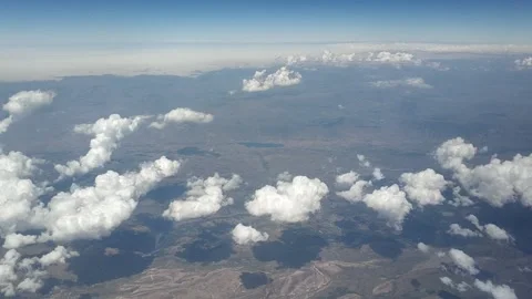 Flying through clouds Stock Footage 136256275