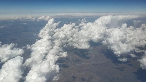 Flying through clouds Stock Footage 136256316