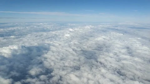 Flying through clouds Stock Footage 136256744