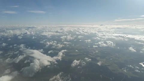 Flying through clouds Stock Footage 136261080
