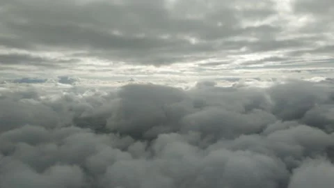 Flying through clouds Stock Footage 136261359