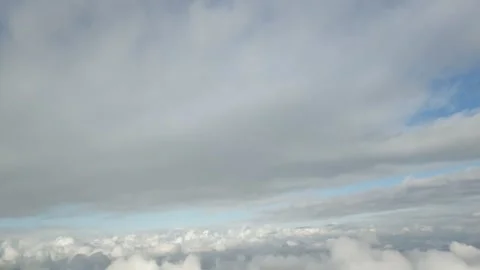 Flying through clouds Stock Footage 136261370