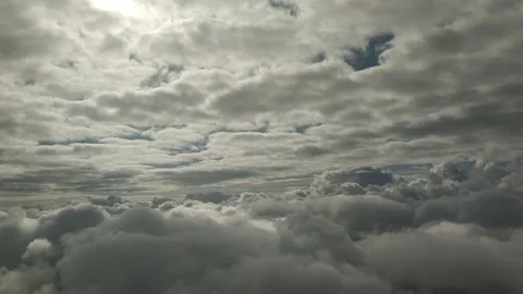 Flying through clouds Stock Footage 136262082