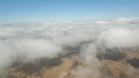 Flying through clouds Stock Footage 137059782