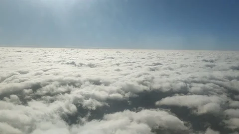 Flying through clouds Stock Footage 137060068