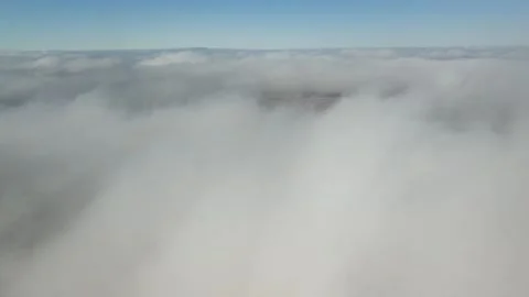 Flying through clouds Stock Footage 137060542