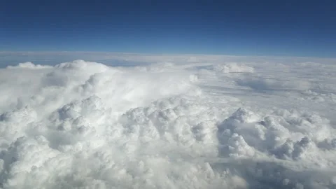 Flying through clouds Stock Footage 137061379