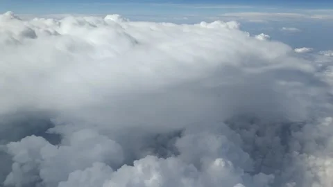 Flying through clouds Stock Footage 137061971
