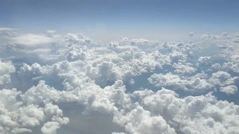 Flying through clouds Stock Footage 137062758