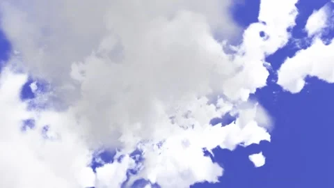 Flying up through clouds Stock Footage 150214351