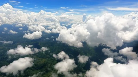 Flying through the clouds. Stock Footage 220533100