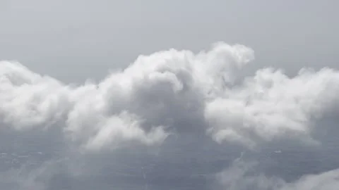 Flying through the clouds Stock Footage 278395996