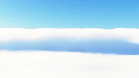 Flying through clouds - loop Stock Footage 101431946