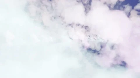 Flying through the clouds seamless looping animation Stock Footage 146278104