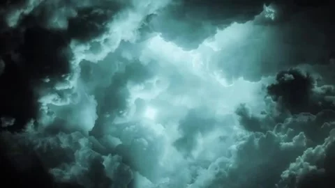 Flying Through Clouds Seamless looping background Stock Footage 246313367