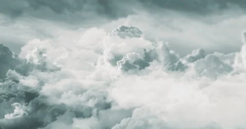 Flying through the Clouds. Sky background Stock Footage 115525872