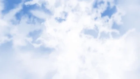 Flying Through Clouds to the Sky Video stock 81697588