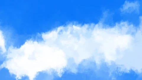 Flying through the clouds in the sky Stock Footage 152953772
