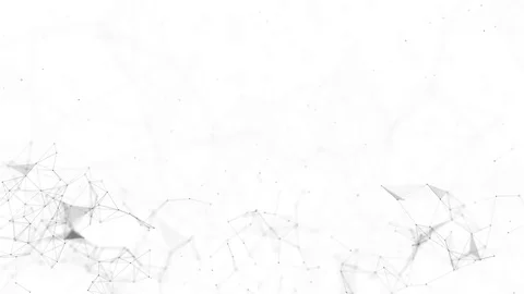 Flying through digital binary data nodes and connection. Stock Footage 115275066