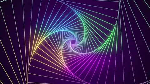 Flying Through Emerging Digital Structures - Blue, Loopable - Data Network,.. Stock Footage 280454326