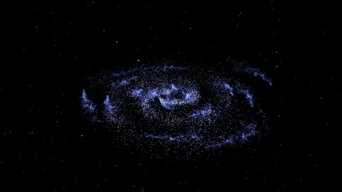 Flying through the galaxy Stock Footage 82504957