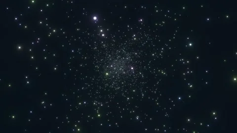 Flying Through Hyperspace, Spinning Stock Footage 157203728