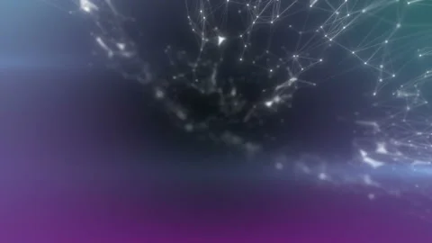 Flying through imaginary colorful nebula, planets and star fields in deep space Stock Footage 112797178