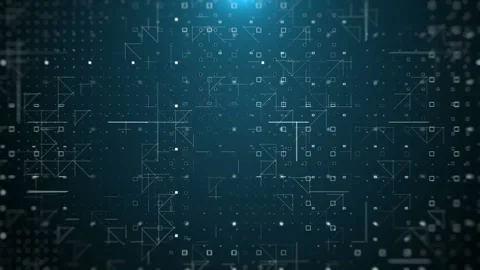 Flying through the information field Stock Footage 120094362